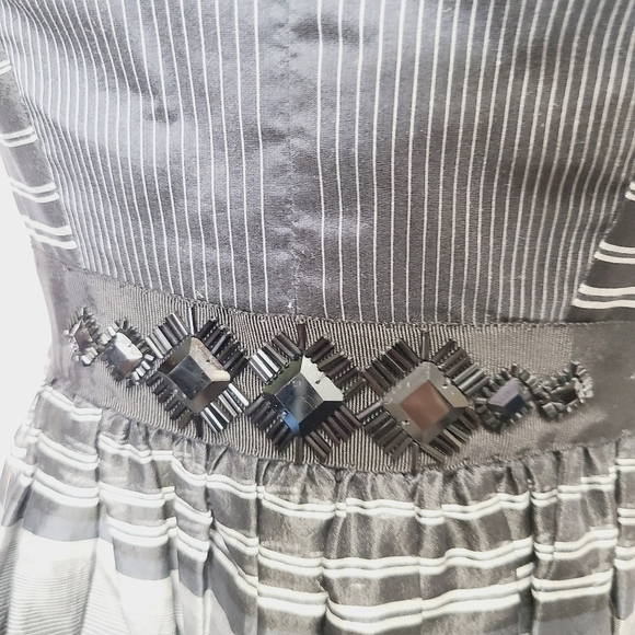 BCBG Plaid Strapless Mini Dress - Picture 4 of 9